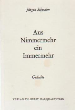 Aus Nimmermehr ein Immermehr : Gedichte.