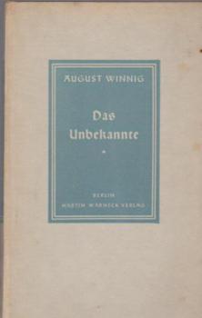 Das Unbekannte.