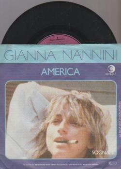 Gianna Nannini - America/ Sognami. [Vinyl / Single]