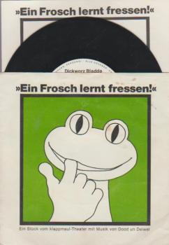Ein Frosch lernt Fressen.