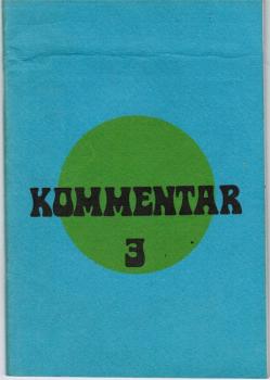 Kommentar Nr. 3. Schülerzeitung der Deutschen Schule Johannesburg.