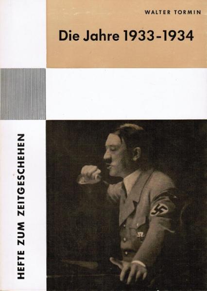 Die Jahre 1933-1934 : "Die Gleichschaltung".