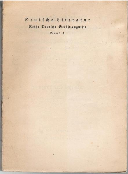 Aus dem Zeitalter des Humanismus und der Reformation.