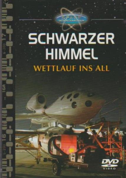 Space, entdecke den Weltraum. Schwarzer Himmel. Wettlauf ins All. DVD.