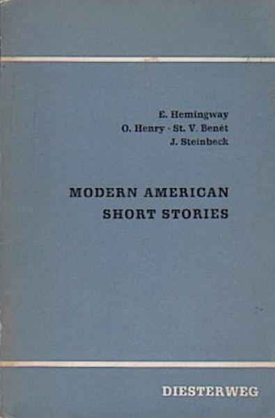 Modern American Short Stories.