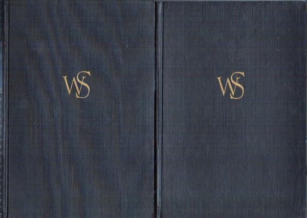 Shakespeares Werke in zwei Bänden.