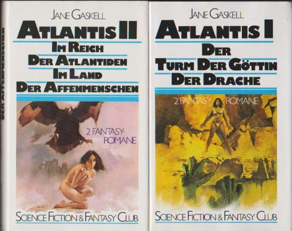 Atlantis; Teil 1 und 2. Teil 1: Der Turm der Götter / Der Drache; Teil 2: Im Reich der Atlantiden / Im Land der Affenmenschen.