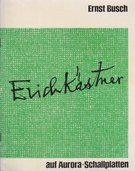Erich Kästner Liest Kästner [2 x Vinyl, 7"]