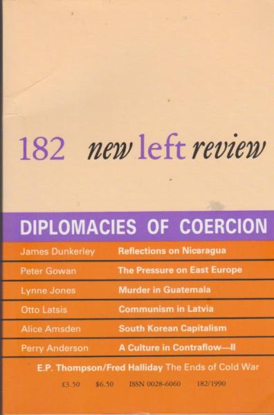 New left review; Number 135, September/ October 1982.