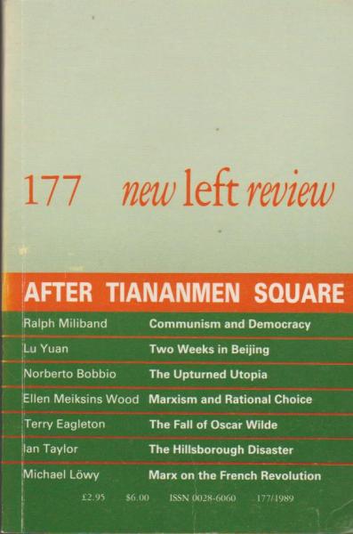 New left review; Number 177, September/ October 1989.