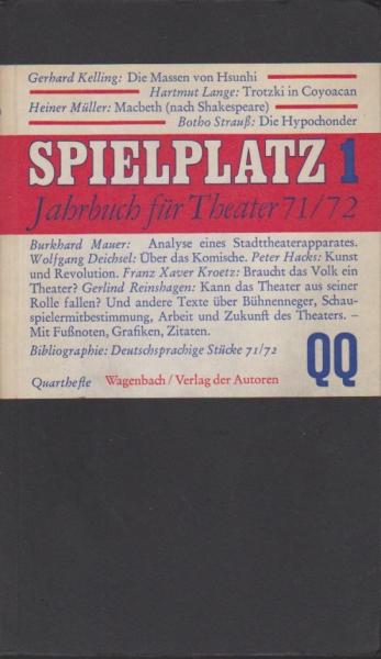 Spielplatz; Teil: 1. 1971.