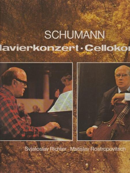 Schumann: Klavierkonzert / Cellokonzert [Vinyl, LP]