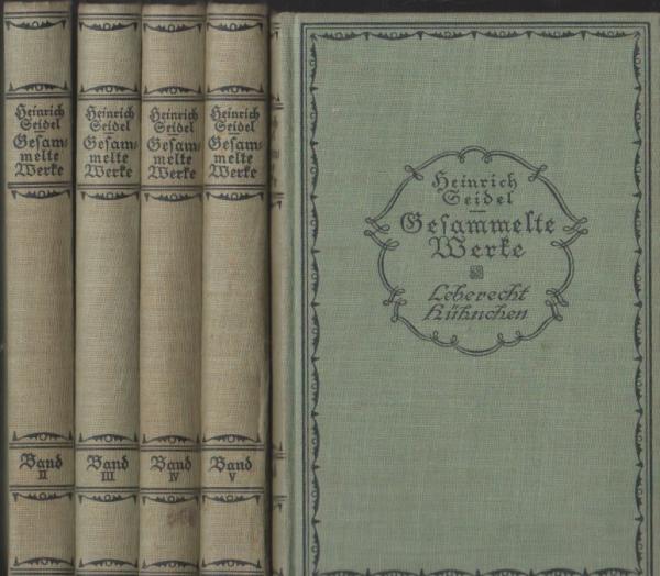 Gesammelte Werke. Bde. 1-5.