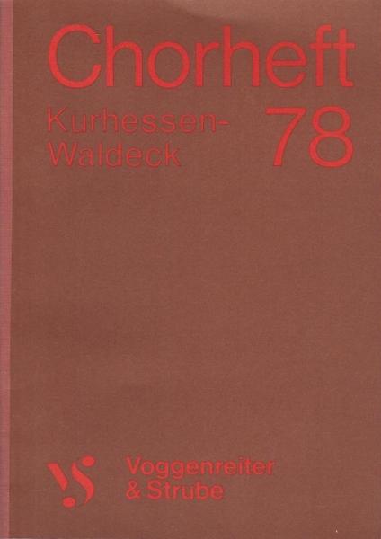 Chorheft 78.