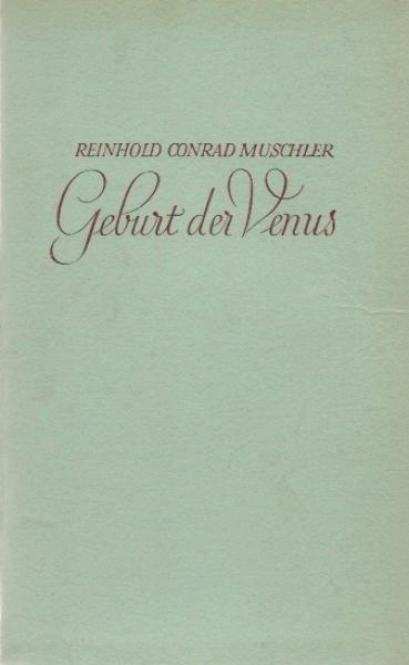 Geburt der Venus : Novelle.