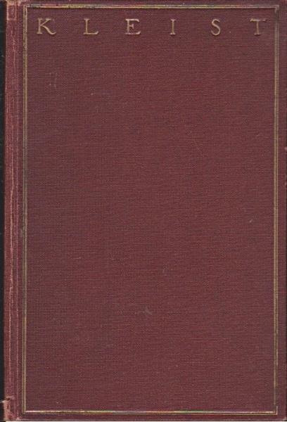 Kleist, Heinrich von: Sämtliche Werke in 4 Bdn; Teil: Bd. 1-4
