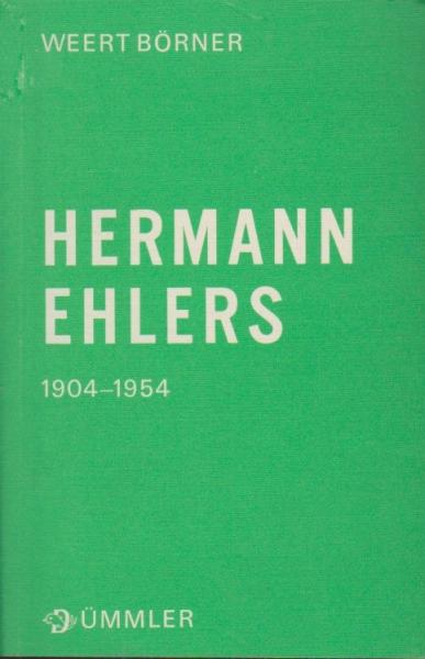 Hermann Ehlers und der Aufbau einer parlamentarischen Demokratie in Deutschland.