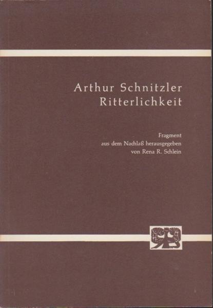 Ritterlichkeit. Fragment.