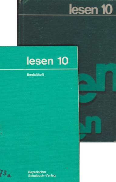 lesen; Teil: Schuljahr 10 + Begleitheft