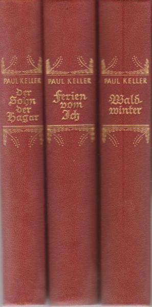 Der Sohn der Hagar/ Ferien vom Ich/ Waldwinter; 3 Romane (Ohne Schuber).