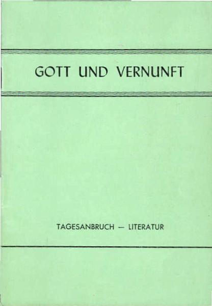 Gott und Vernunft