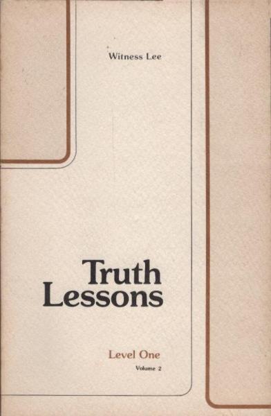 Truth lessons / Level one. Vol. 2.