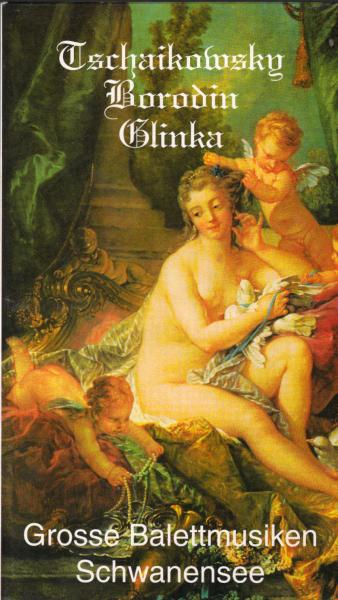 Grosse Ballettmusiken, Schwanensee : Tschaikosky, Borodin, Glinka (2 CDs)