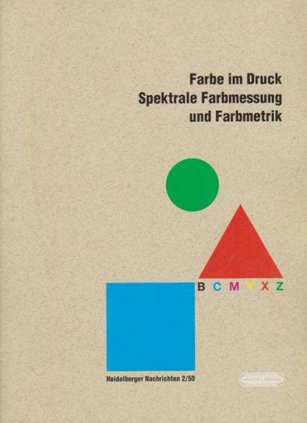 Farbe im Druck Spektrale Farbmessung und Farbmetrik.
