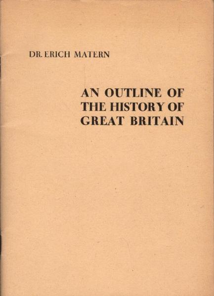 An outline of the history of Great Britain