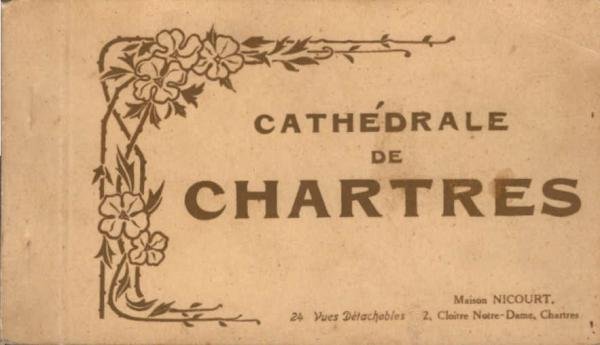Cathédrale de Chartres : 24 vues detachables (Postkartenbuch)