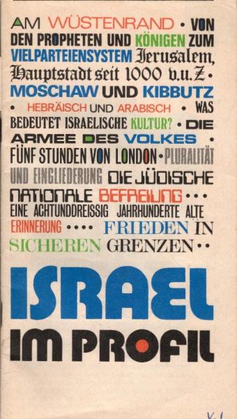 Israel im Profil.