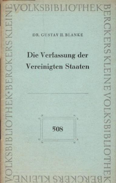Die Verfassung der Vereinigten Staaten