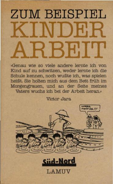 Zum Beispiel Kinderarbeit.