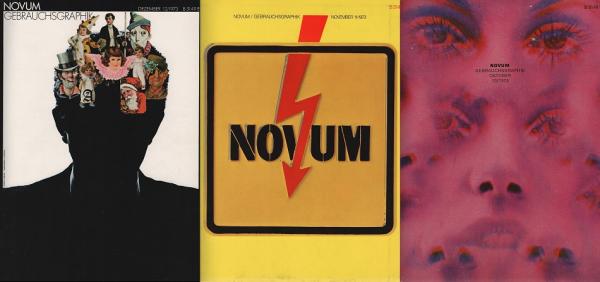 NOVUM Gebrauchsgraphik International Advertising Art; Hefte 10, 11 und 12/ 1973