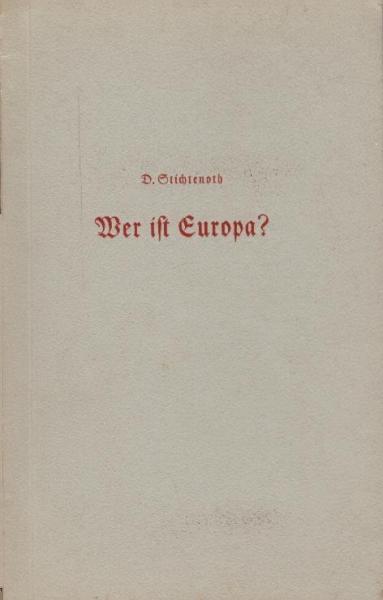 Wer ist Europa?
