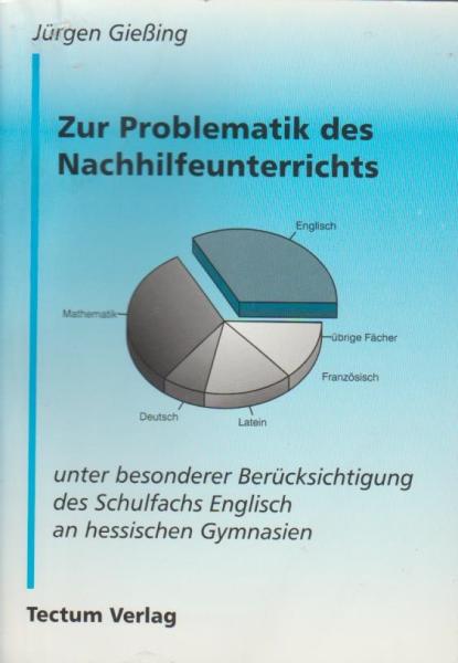 Zur Problematik des Nachhilfeunterrichts unter besonderer Berücksichtigung des Schulfachs Englisch an hessischen Gymnasien.