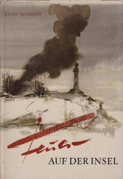 Feuer auf der Insel.