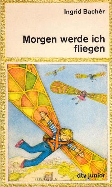 Morgen werde ich fliegen.