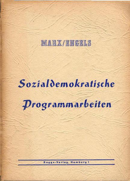 Sozialdemokratische Programmarbeiten.
