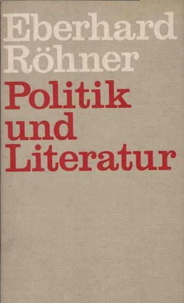 Politik und Literatur.