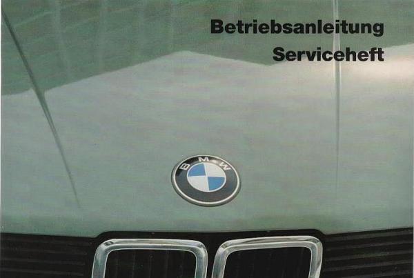 Betriebsanleitung Serviceheft BMW 5er