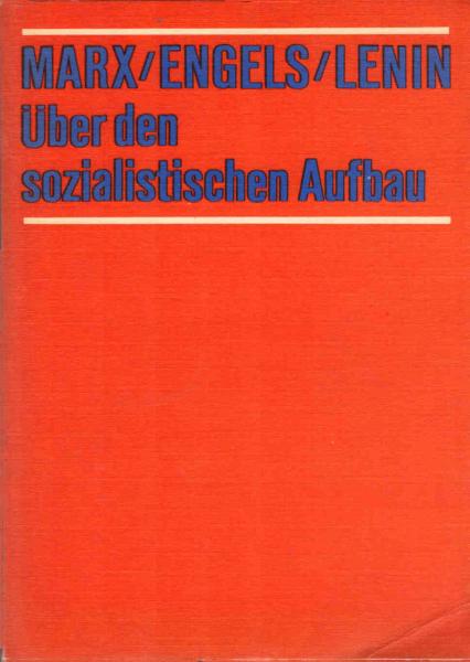 Über den sozialistischen Aufbau : Studienmaterial.