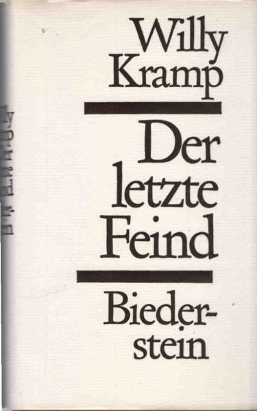 Der letzte Feind : Aufzeichnung.