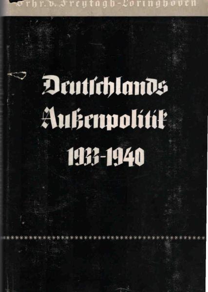 Deutschlands Außenpolitik 1933-1940.