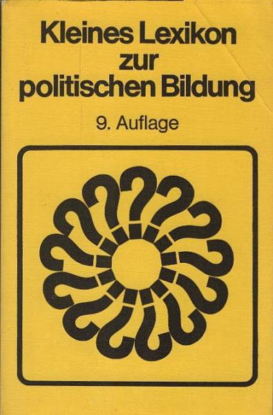 Kleines Lexikon zur politischen Bildung.