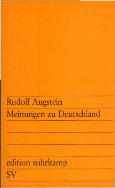 Meinungen zu Deutschland.