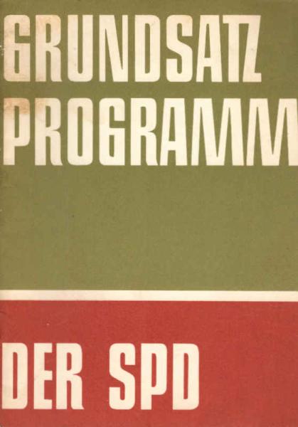 Grundsatzprogramm der Sozialdemokratischen Partei Deutschlands (1959)