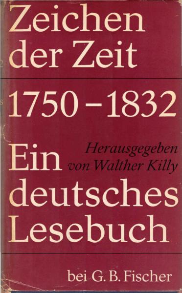 Zeichen der Zeit; Teil: Band 1. T. 1-2: 1750-1786, 1786-1832.