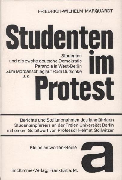 Studenten im Protest.