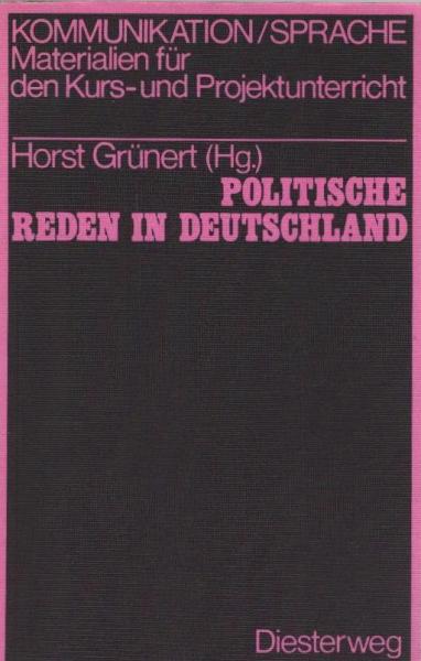 Politische Reden in Deutschland.